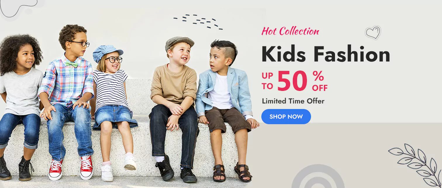 Kids Fashion Banner
